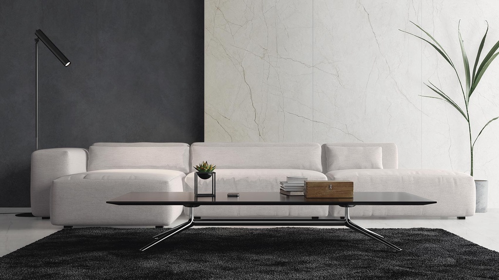 Feinsteinzeug — Omnia White Hond 1200 x 3000 - 6mm