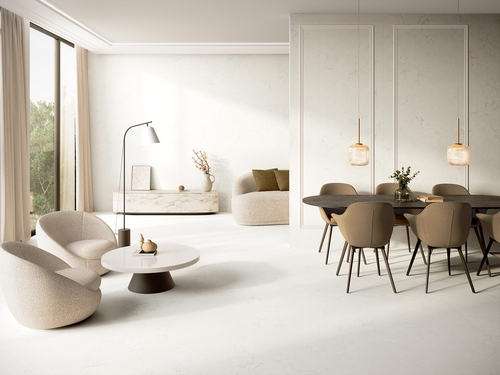 Porcelain — Bianco Perlino Honed 1200 x 3000 - 6mm