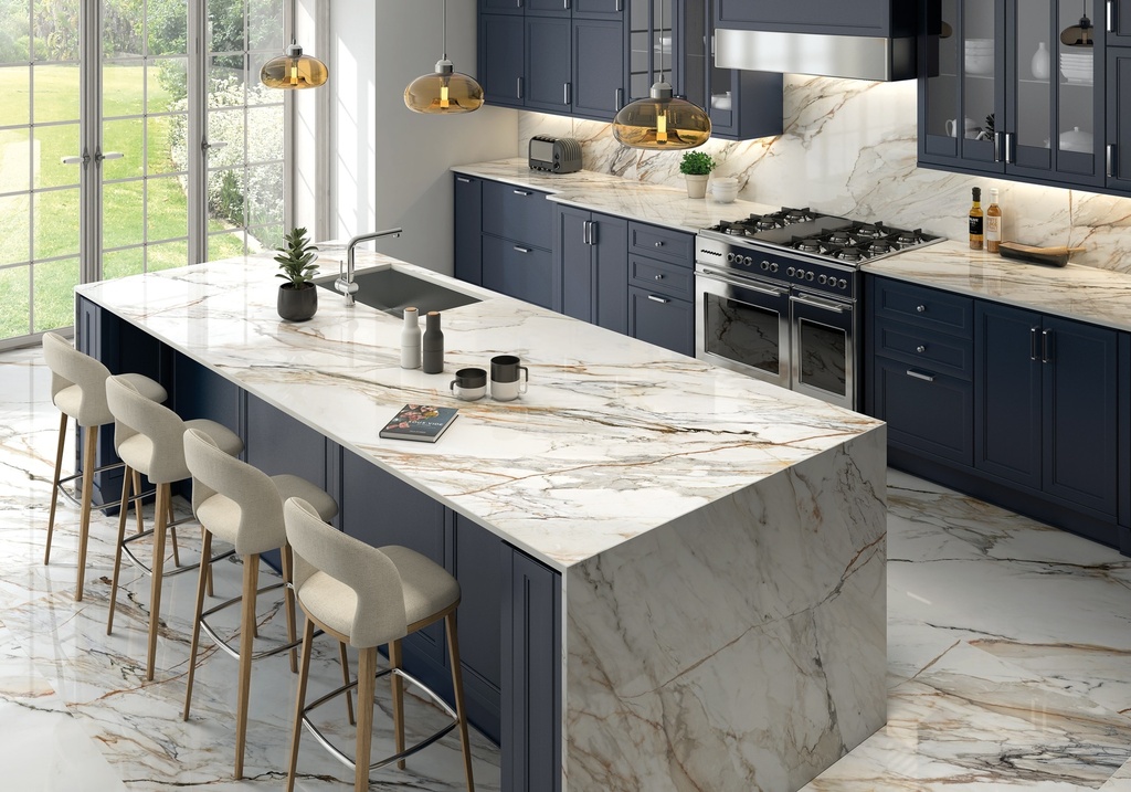 [MAT-ARKLAM-CALACATTA-PAONAZZO-POLISHED-1600-X-3200-20MM] Feinsteinzeug — Calacatta Paonazzo Polished 1600 x 3200 - 20mm