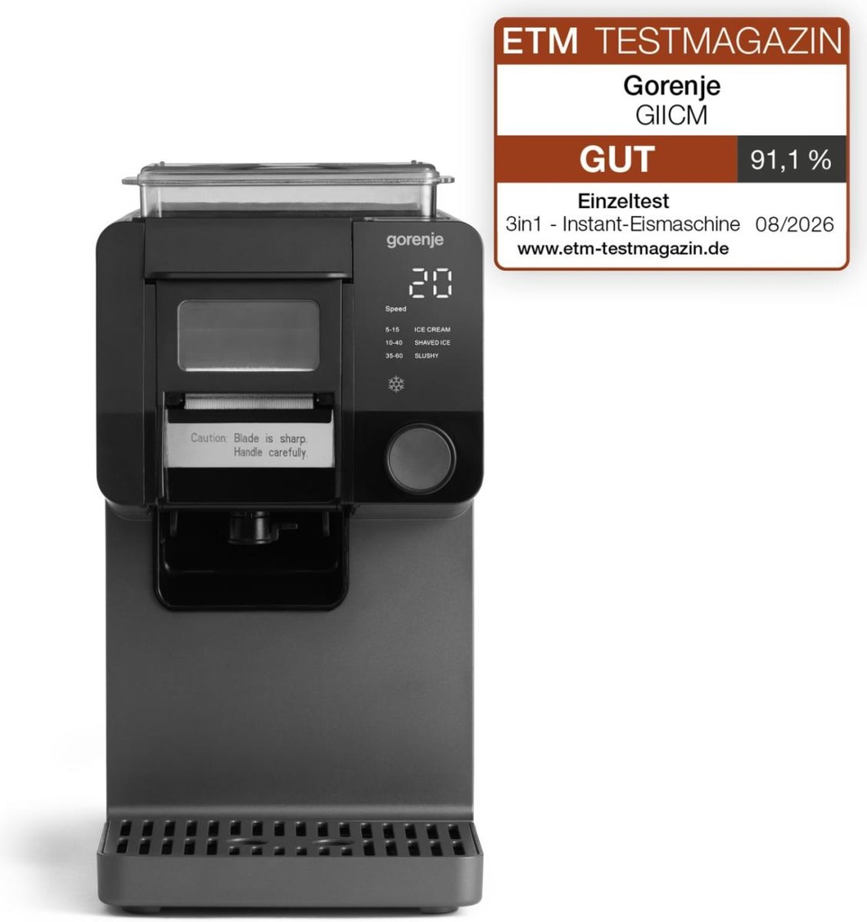 [GORENJE-GIICM] Instant 3in1 Speiseeis-Maschine GIICM